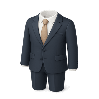 Vestimenta: Traje formal - Hombre